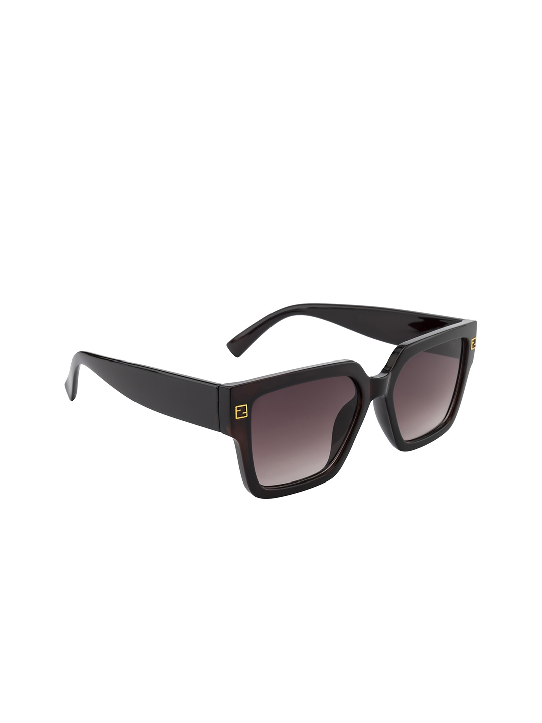 

DressBerry Women Square Sunglasses with UV Protected Lens M23174, Brown