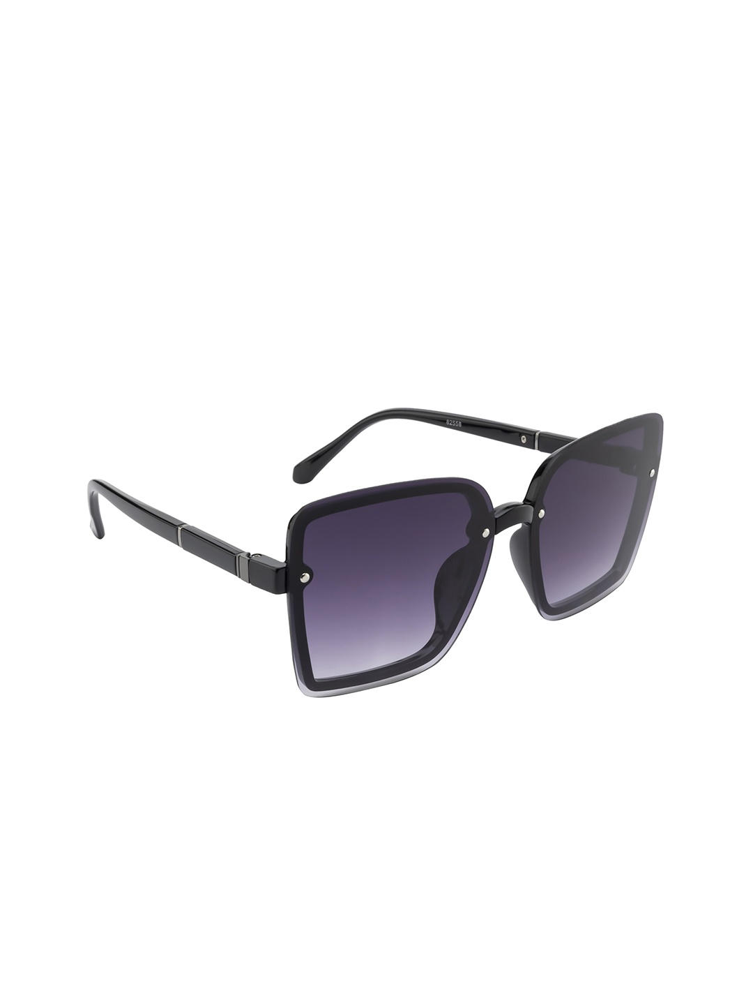 

DressBerry Women Square Sunglasses with UV Protected Lens M23164, Black