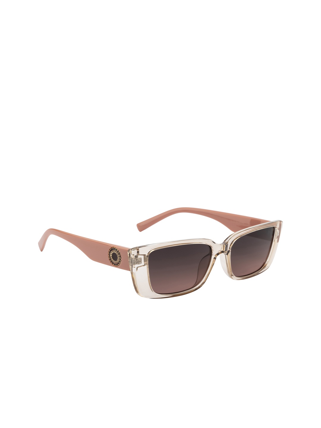 

DressBerry Women Rectangle Sunglasses with UV Protected Lens M23118, Transparent