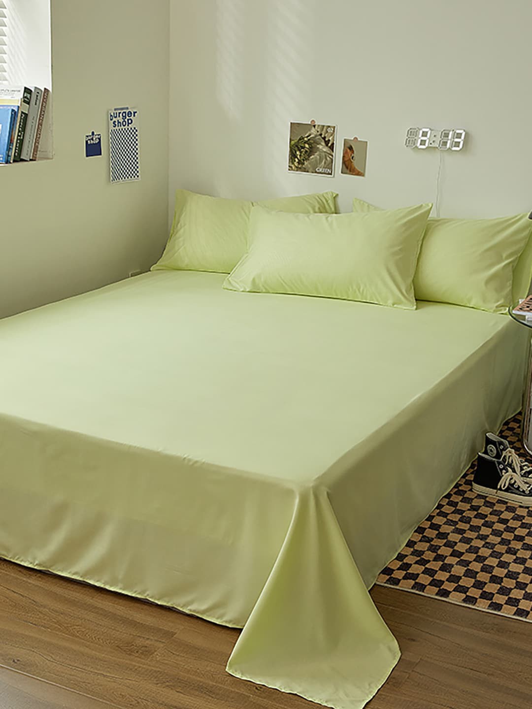 

JC Collection Green Double King Bedding Set