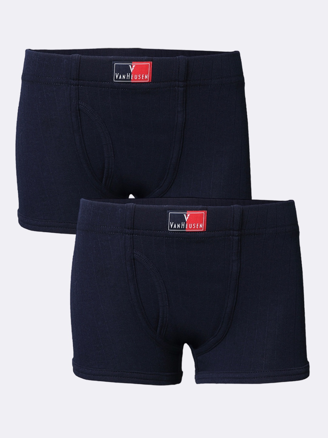 

Van Heusen Boys Pack Of 2 Anti-Bacterial Cotton Trunk, Navy blue