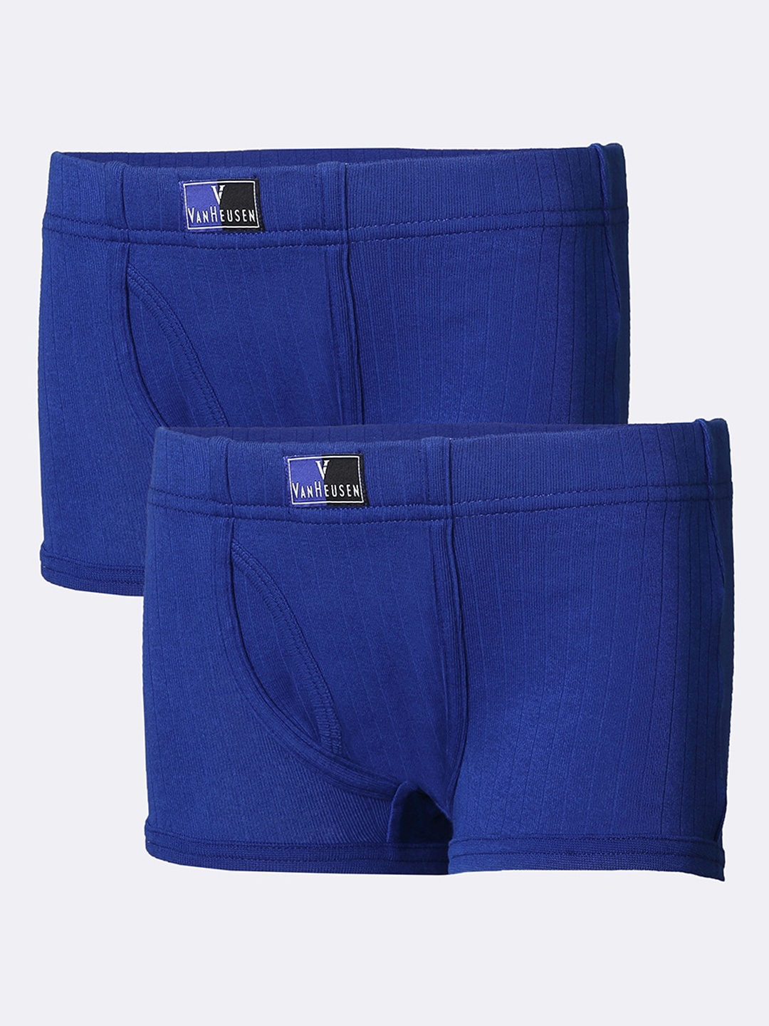 

Van Heusen Boys Pack of 2 Anti Bacterial Colour Fresh Trunks, Blue