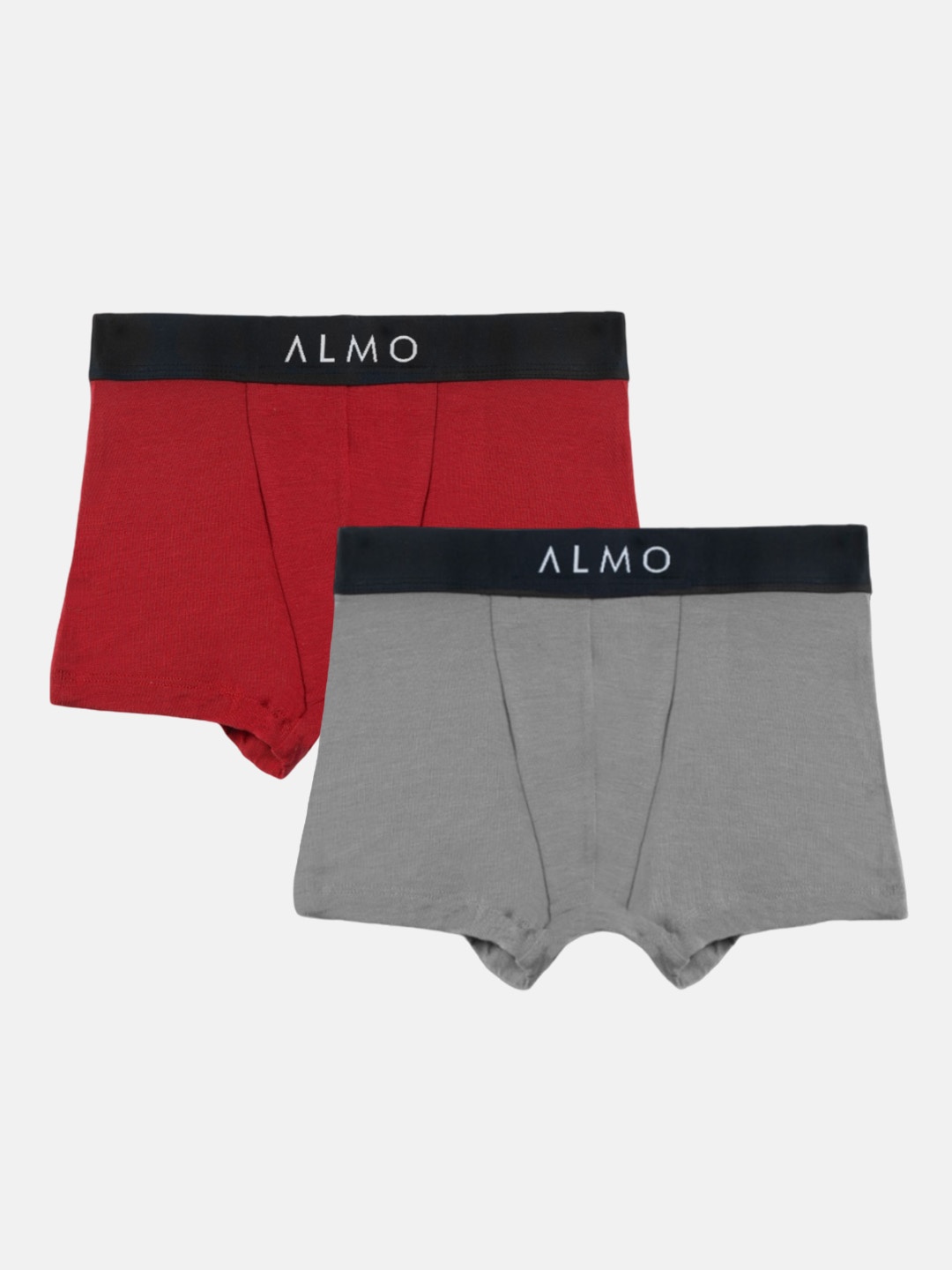 

Almo Wear Boys Pack Of 2 Anti-Bacterial Trunks, Red