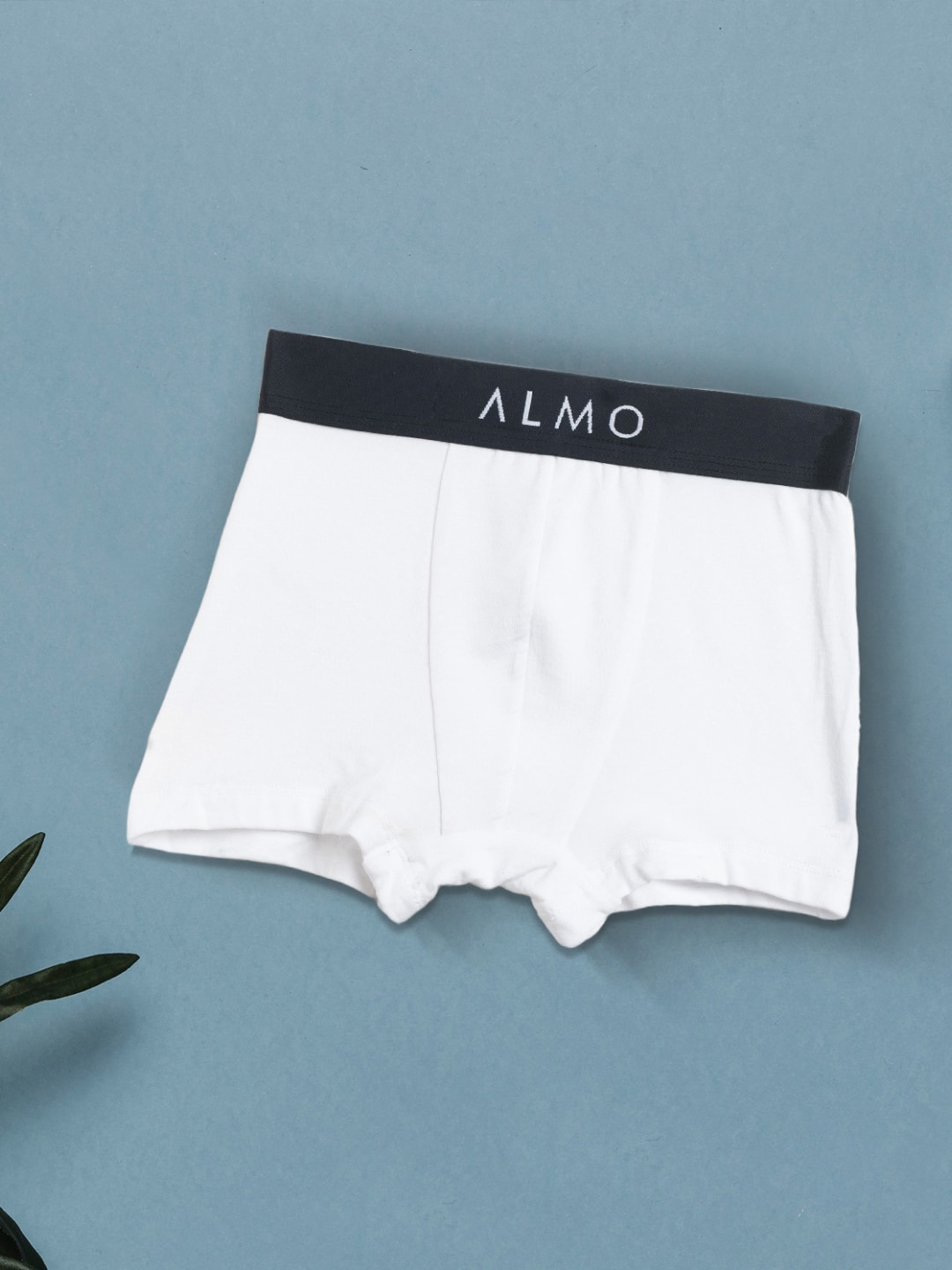 

Almo Wear Boys Pack Of 2 Anti-Microbial Trunks, White