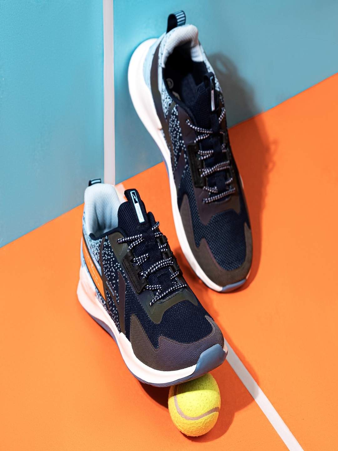 

FURO by Red Chief Men Air Max Non-Marking Running Sports Shoes, Blue