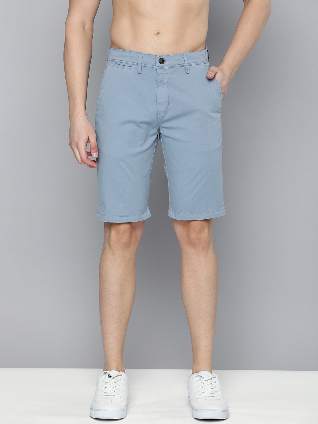 

HERE&NOW Men Slim Fit Shorts, Blue