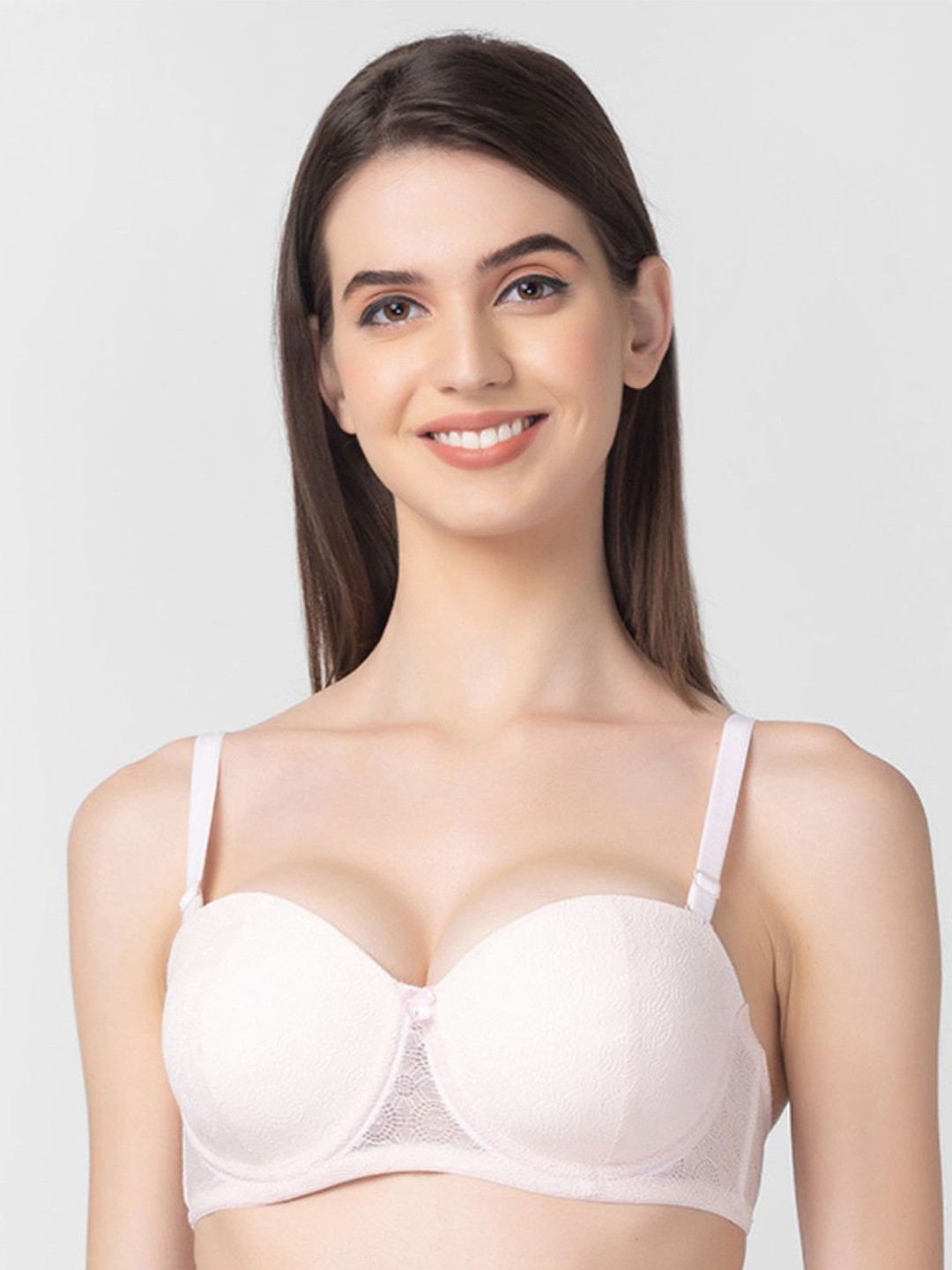 

Candyskin Medium Coverage Underwired Lightly Padded Bra, Pink