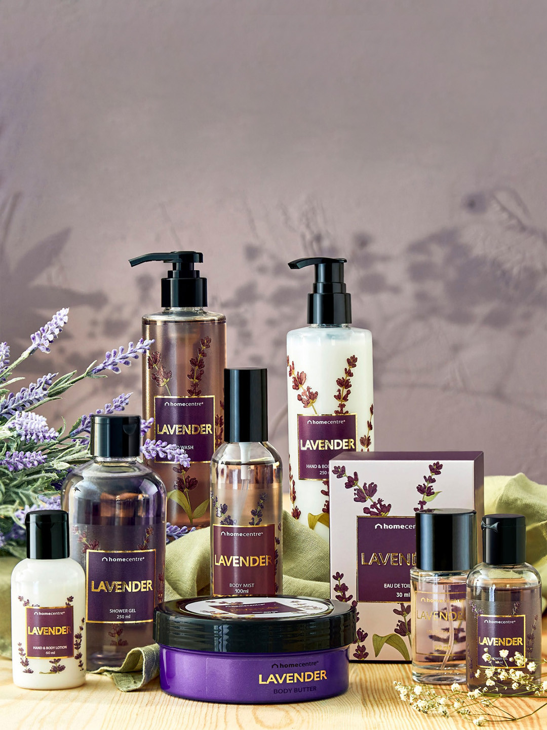 

Home Centre Elixir Lavender Body Butter - 60ml, Purple