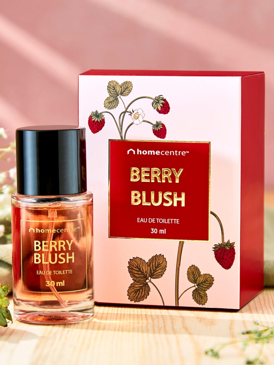 

Home Centre Elixir Berry Blush Eau De Toilette - 30ml, Pink