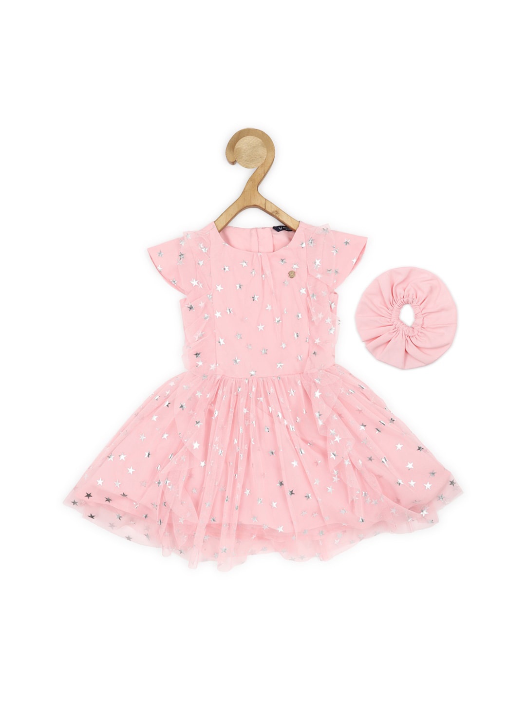 

Allen Solly Junior Girls Conversational Printed Fit & Flare Dress, Pink