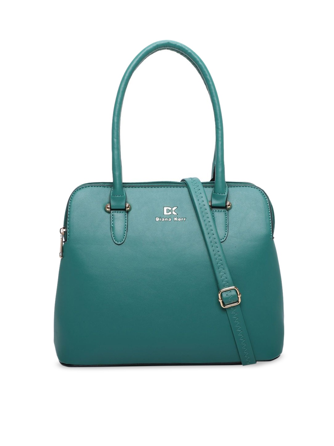 

Diana Korr PU Water Resistant Structured Handheld Bag, Green