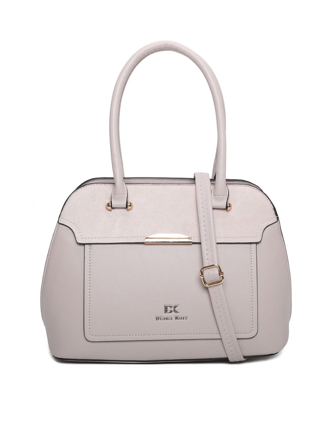 

Diana Korr Women Structured Handheld Bag, Beige