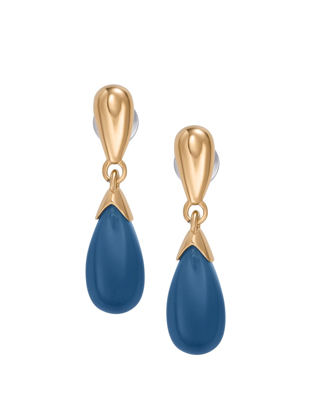 

SKAGEN Teardrop Shaped Drop Earrings, Gold