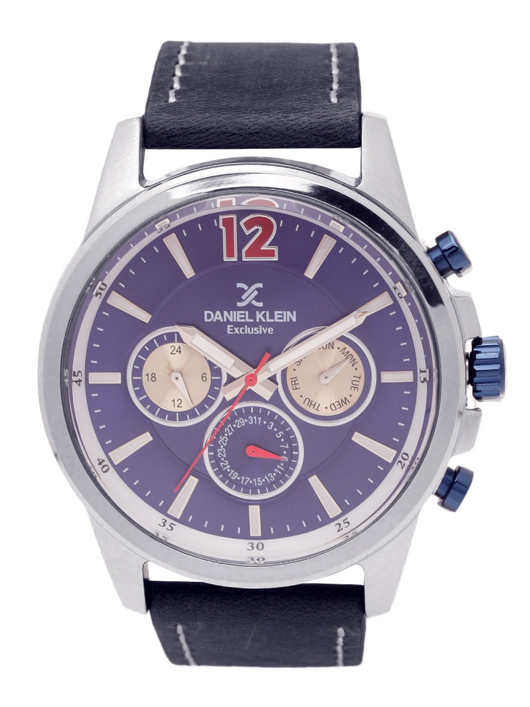 

Daniel Klein Men Blue Analogue Watch DK11482-2