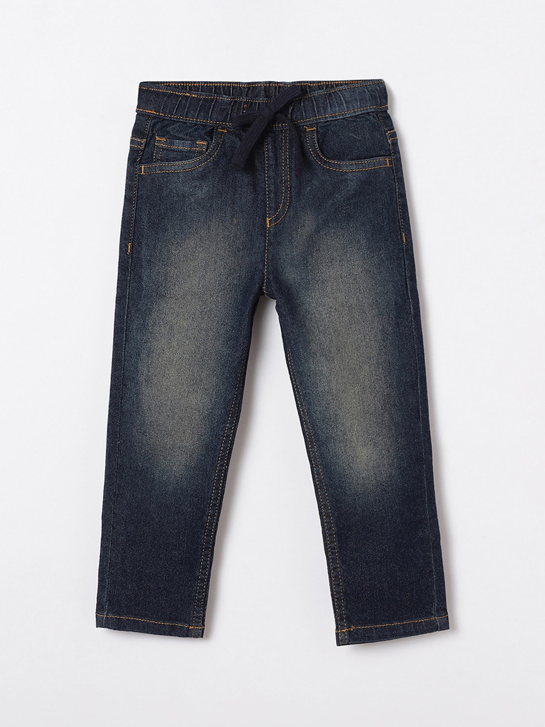 

Juniors Boys Mid-Rise Heavy Fade Jeans, Blue