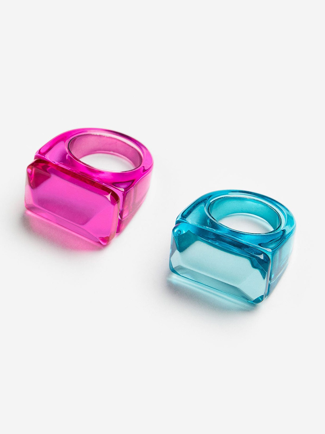 

H&M 2-Pack Rings, Pink