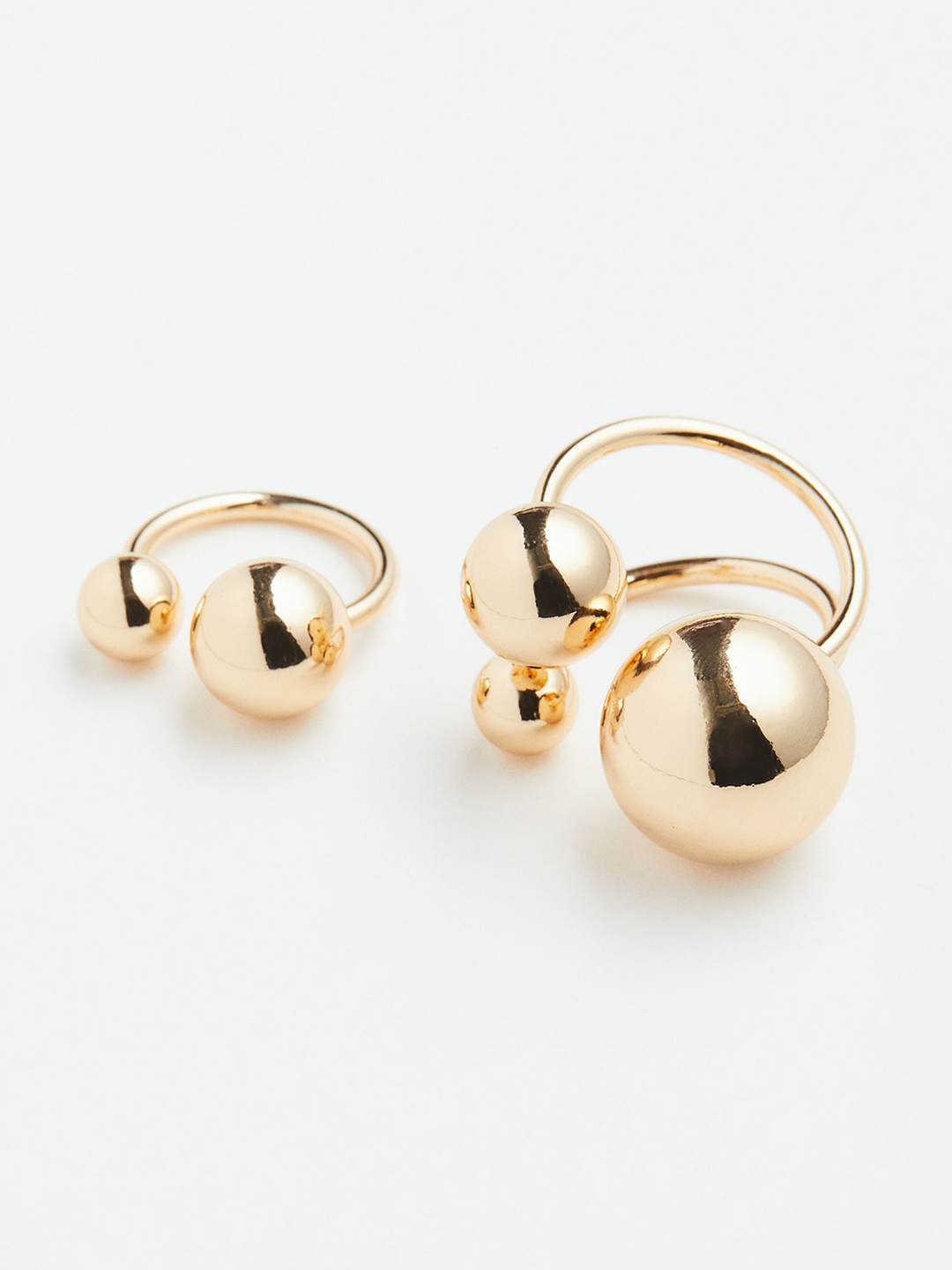 

H&M 2-Pack Rings, Gold