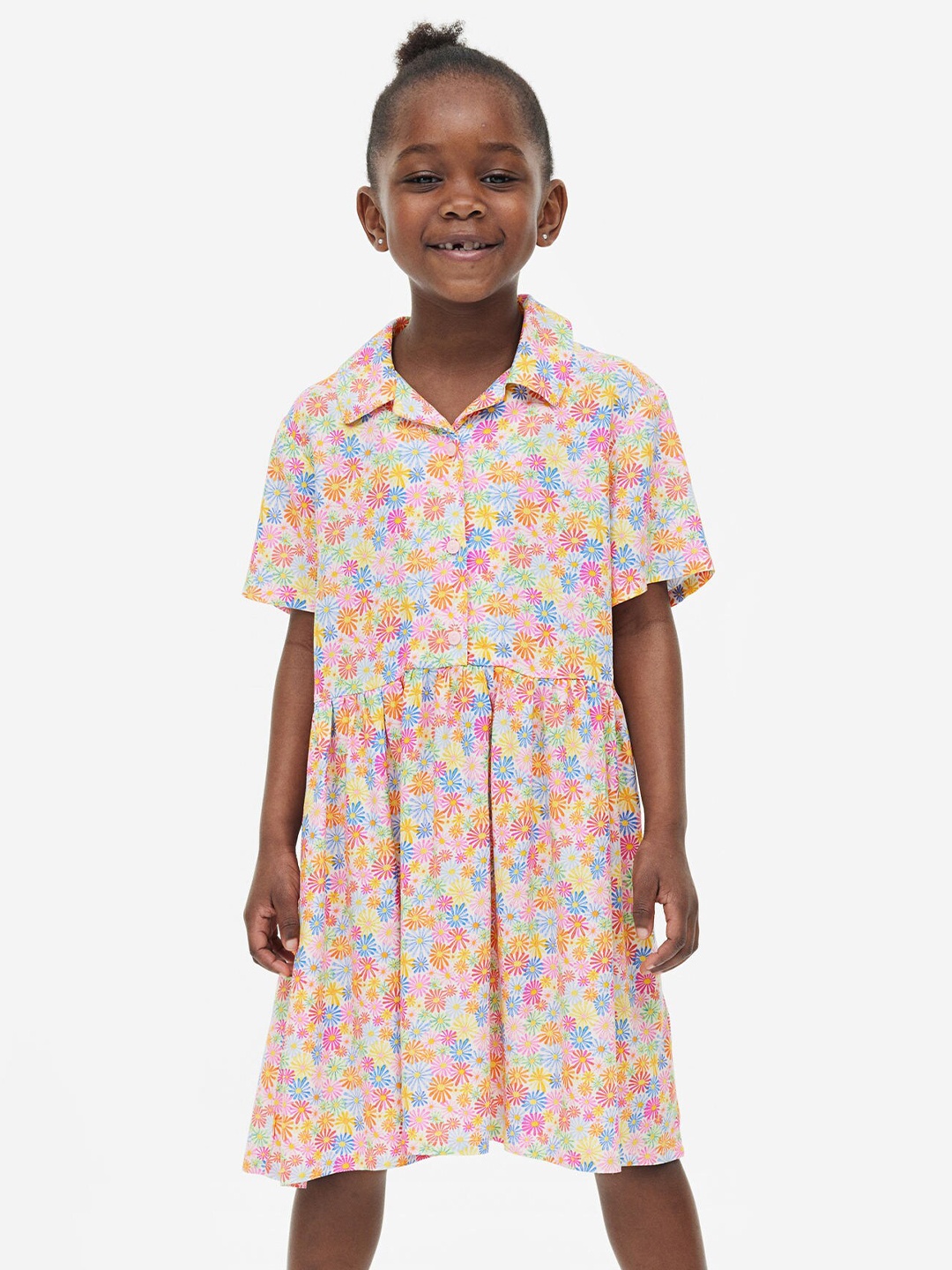 

H&M Kids Girls Shirt Dress, Pink