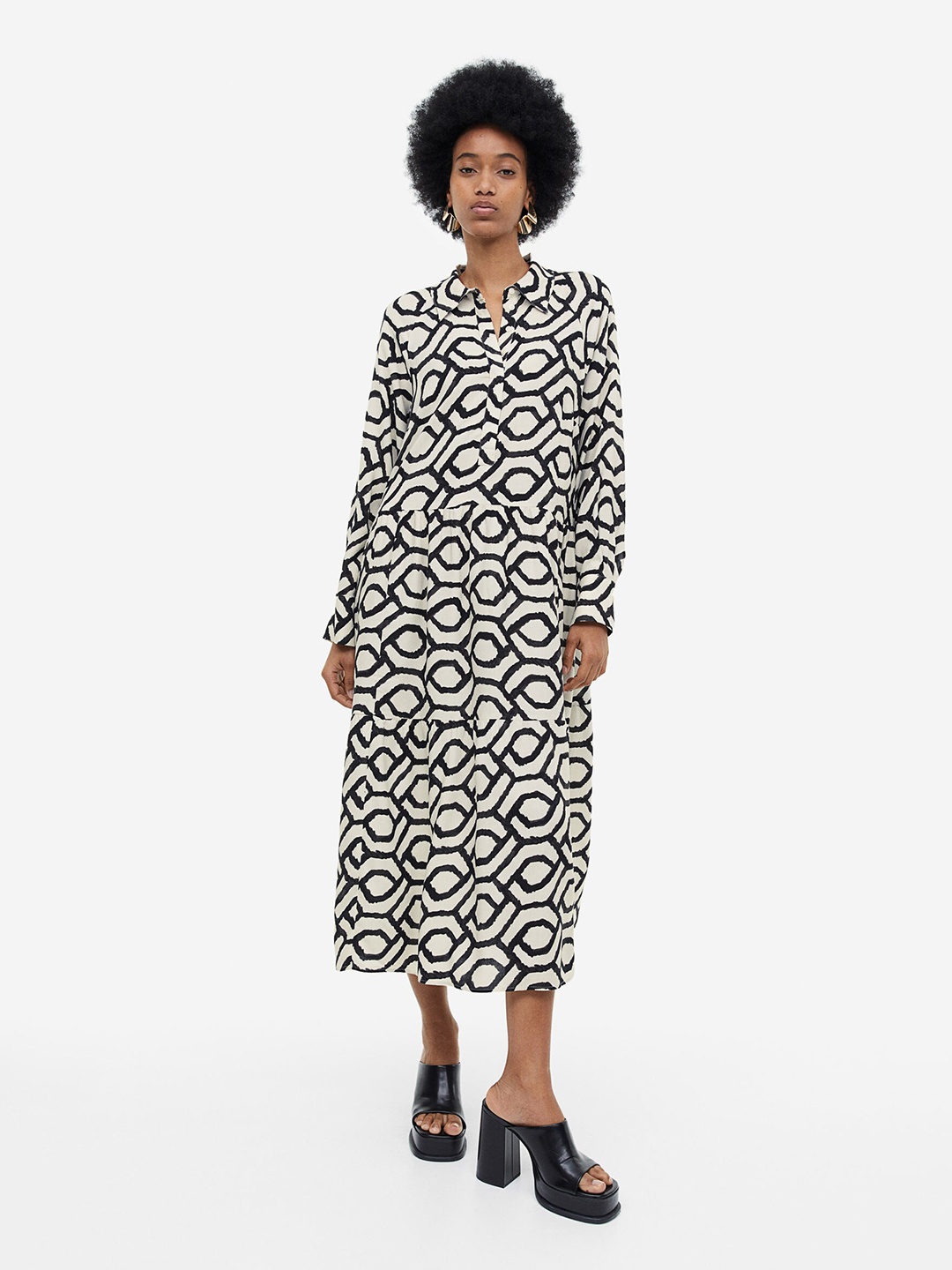 

H&M Shirt Dress, White