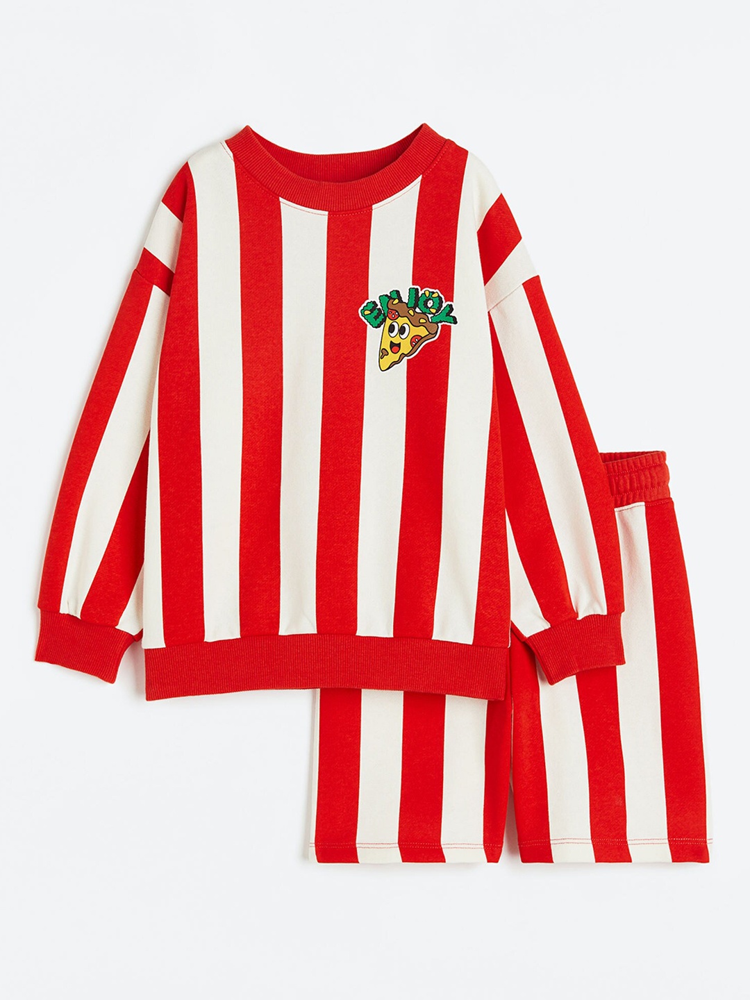 

H&M Boys 2-Piece Sweatshirt Set, Red