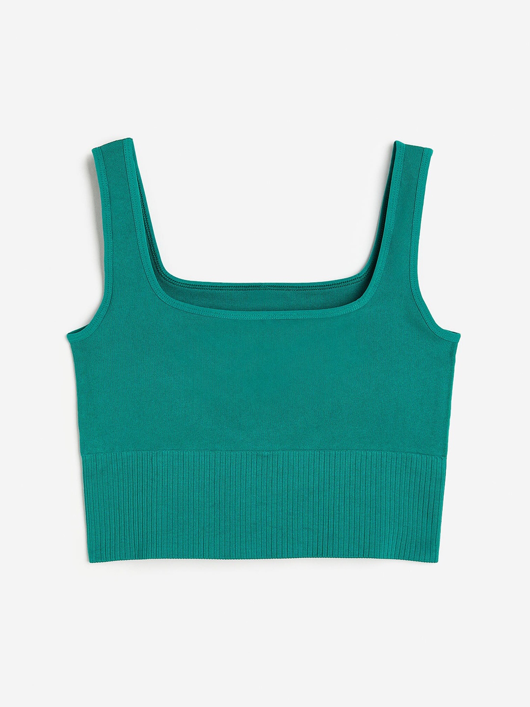 

H&M Seamless Sports Bralette, Green