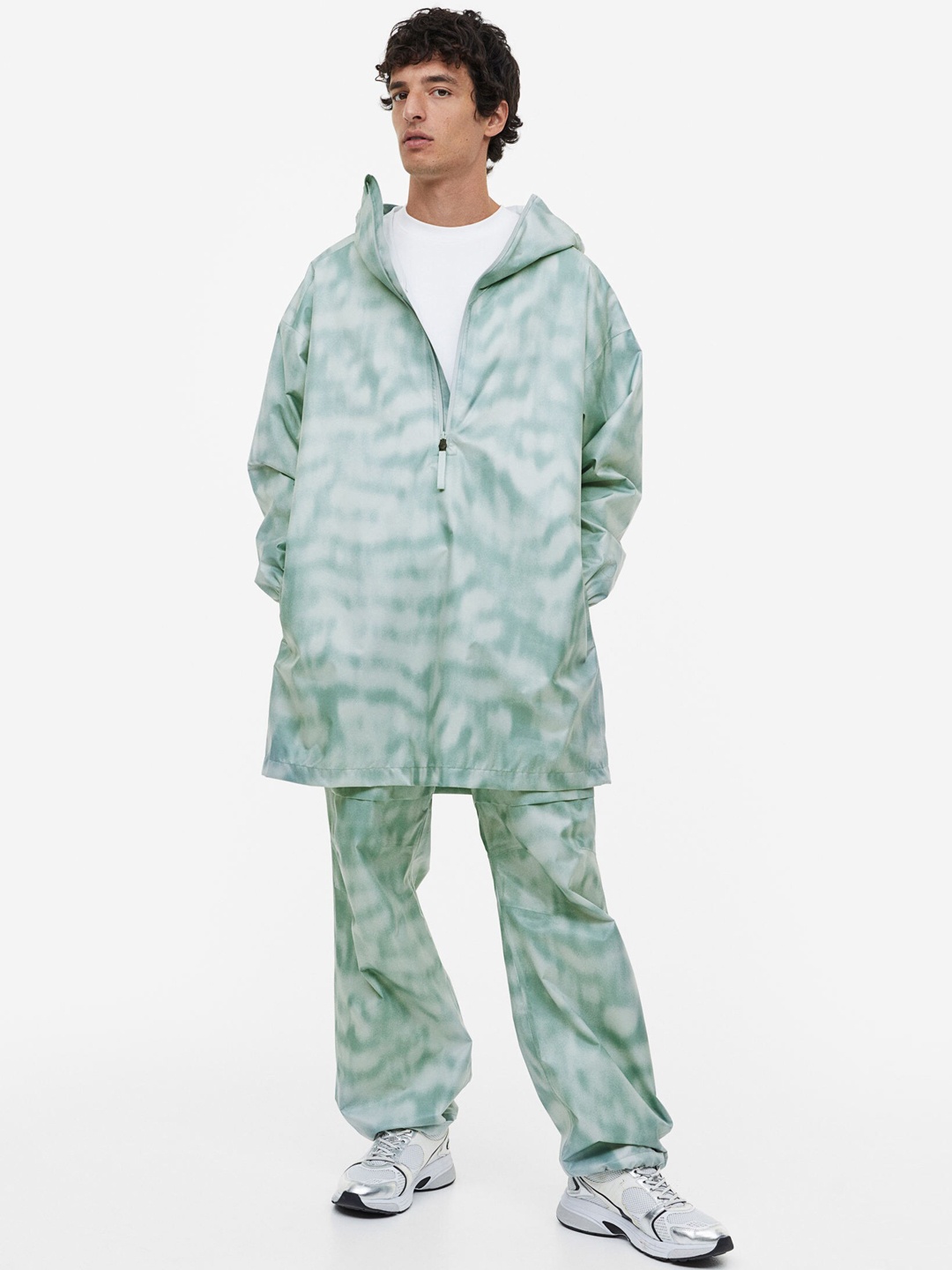 

H&M StormMove Rain Poncho, Blue