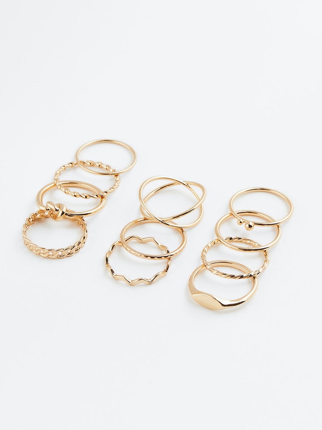 

H&M Women 11-Pack Rings, Gold