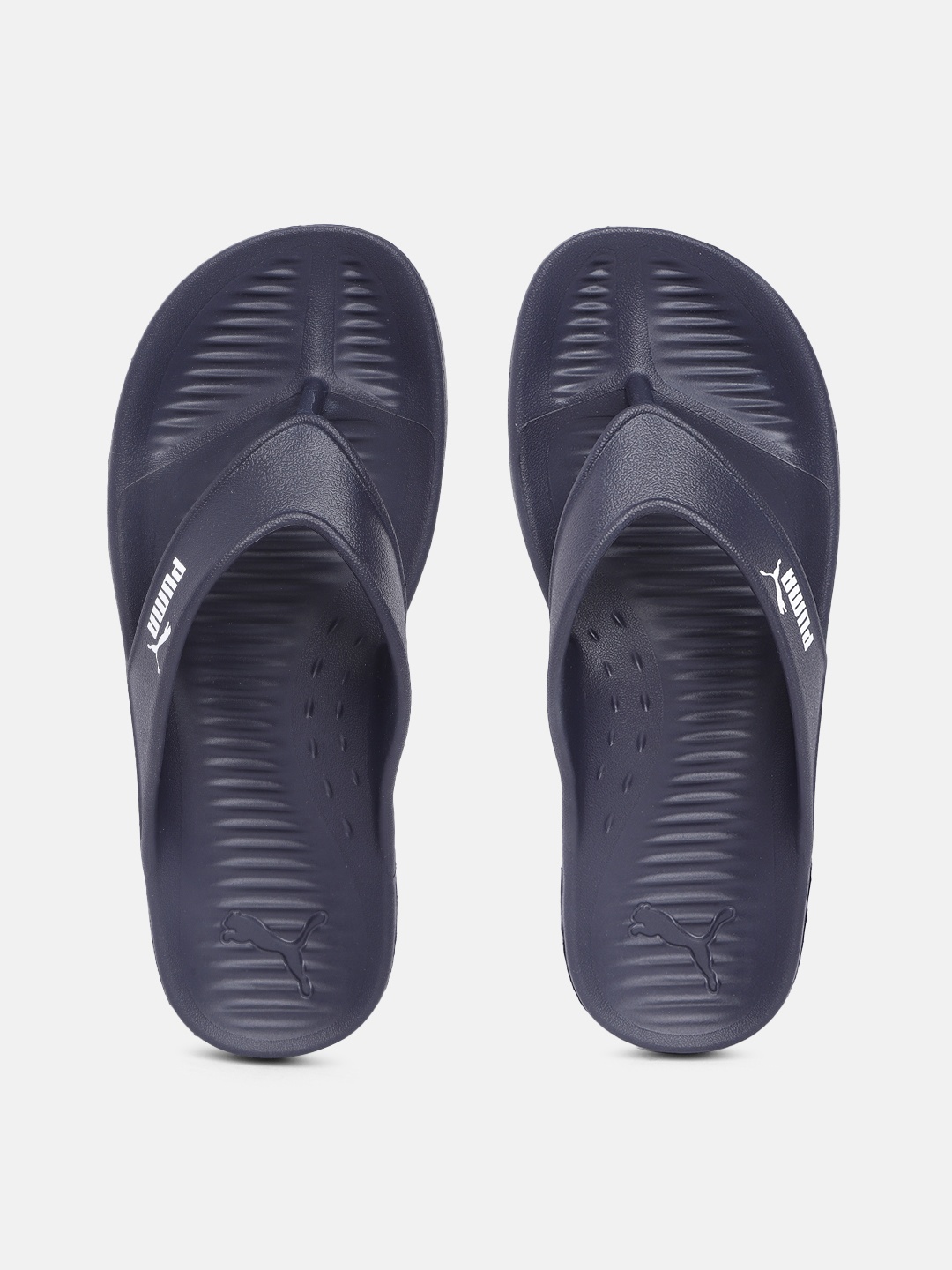 

Puma Unisex Aqua Thong Flip-Flops, Navy blue