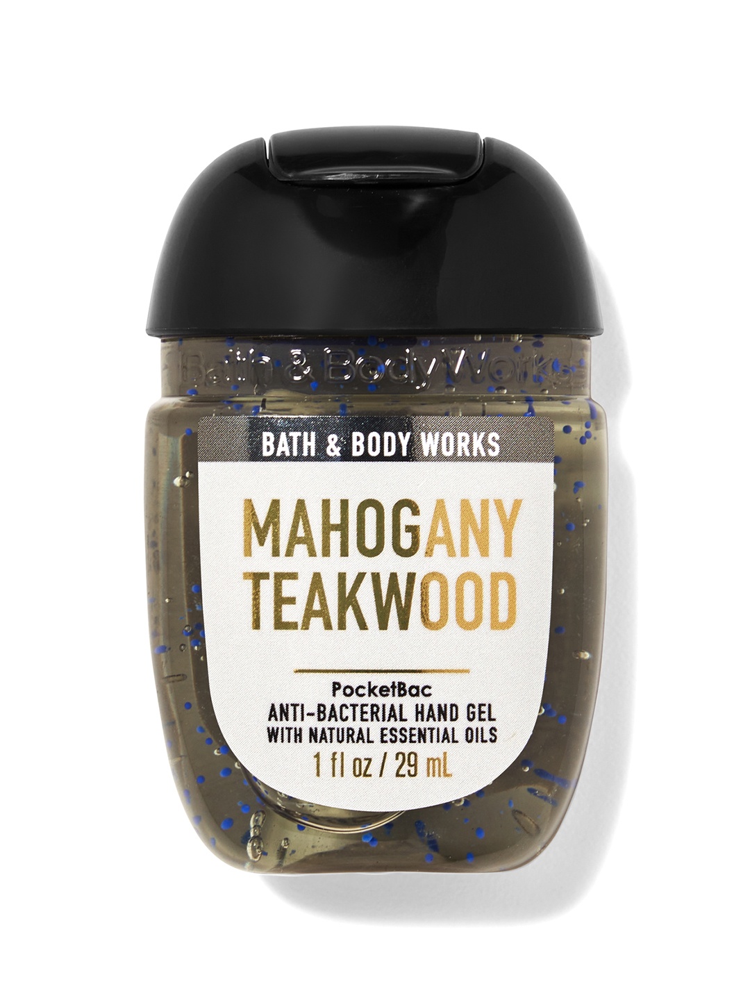 

Bath & Body Works Mahogany Teakwood PocketBac Cleansing Hand Sanitizer Gel - 29ml, Black