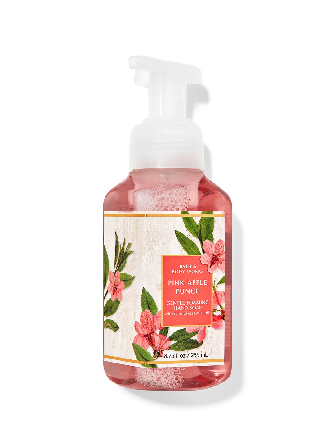 

Bath & Body Works Pink Apple Punch Gentle Foaming Hand Soap with Essential Oils - 259ml