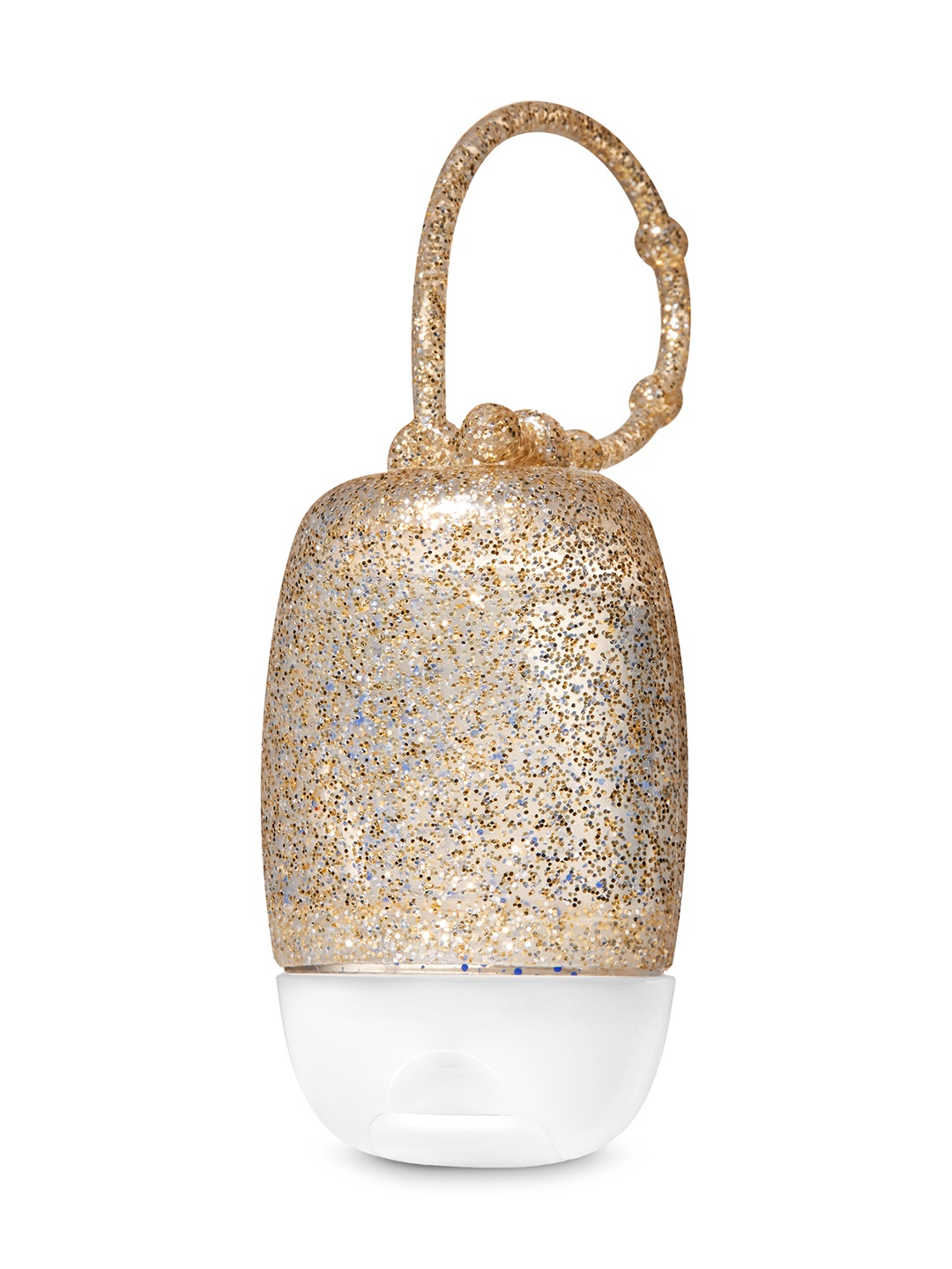 

Bath & Body Works Gold-Toned Glitter PocketBac Holder
