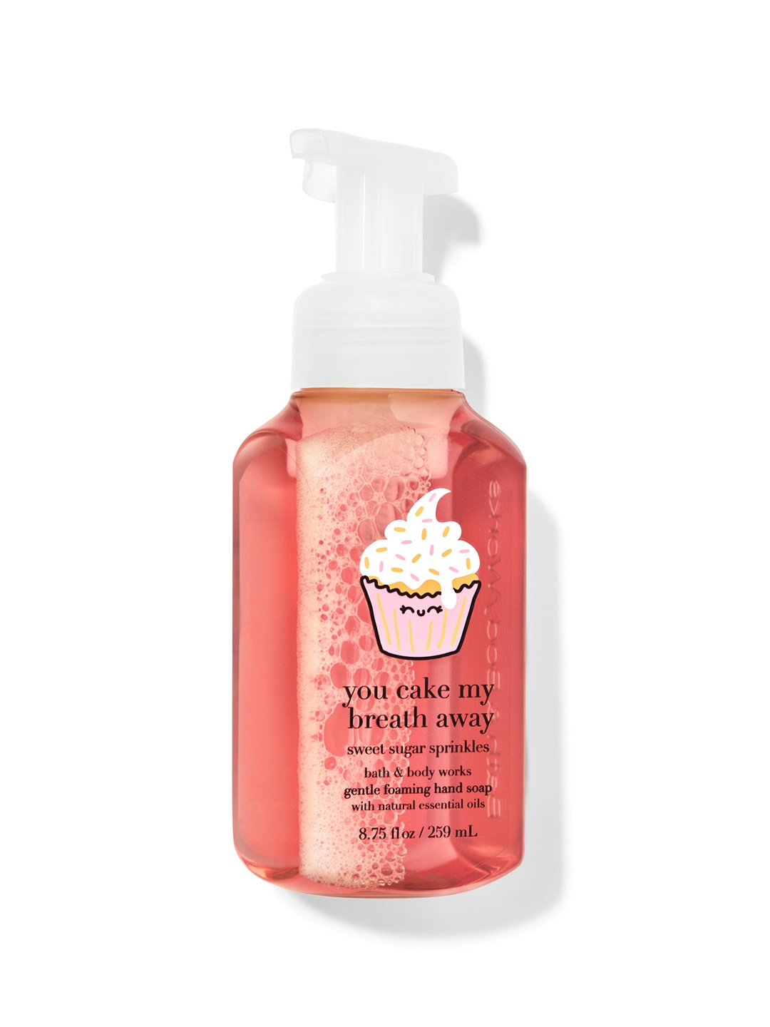 

Bath & Body Works Sweet Sugar Sprinkles Gentle Foaming Hand Soap with Essential Oils-259ml, Pink