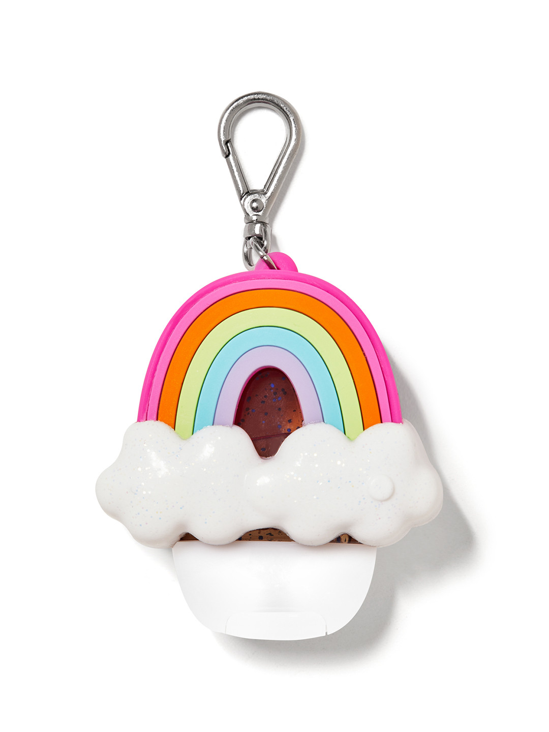 

Bath & Body Works Light-Up Rainbow PocketBac Sanitizer Holder, Pink