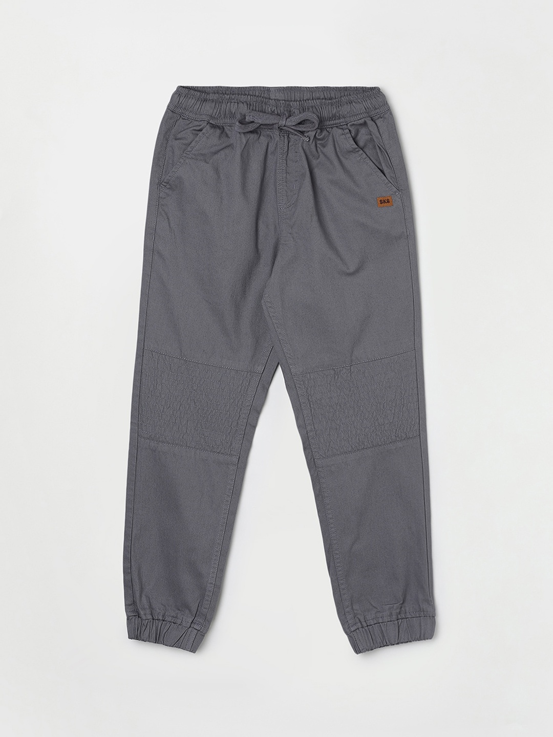 

Fame Forever by Lifestyle Boys Cotton Mid-Rise Regular Fit Joggers, Grey
