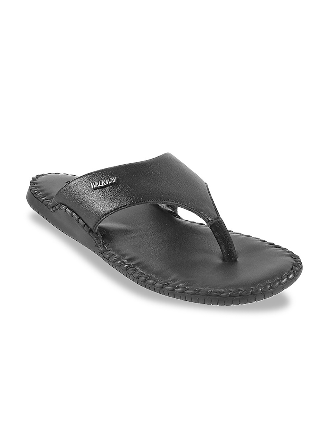 

WALKWAY by Metro Men Textured Comfort Sandals, Black