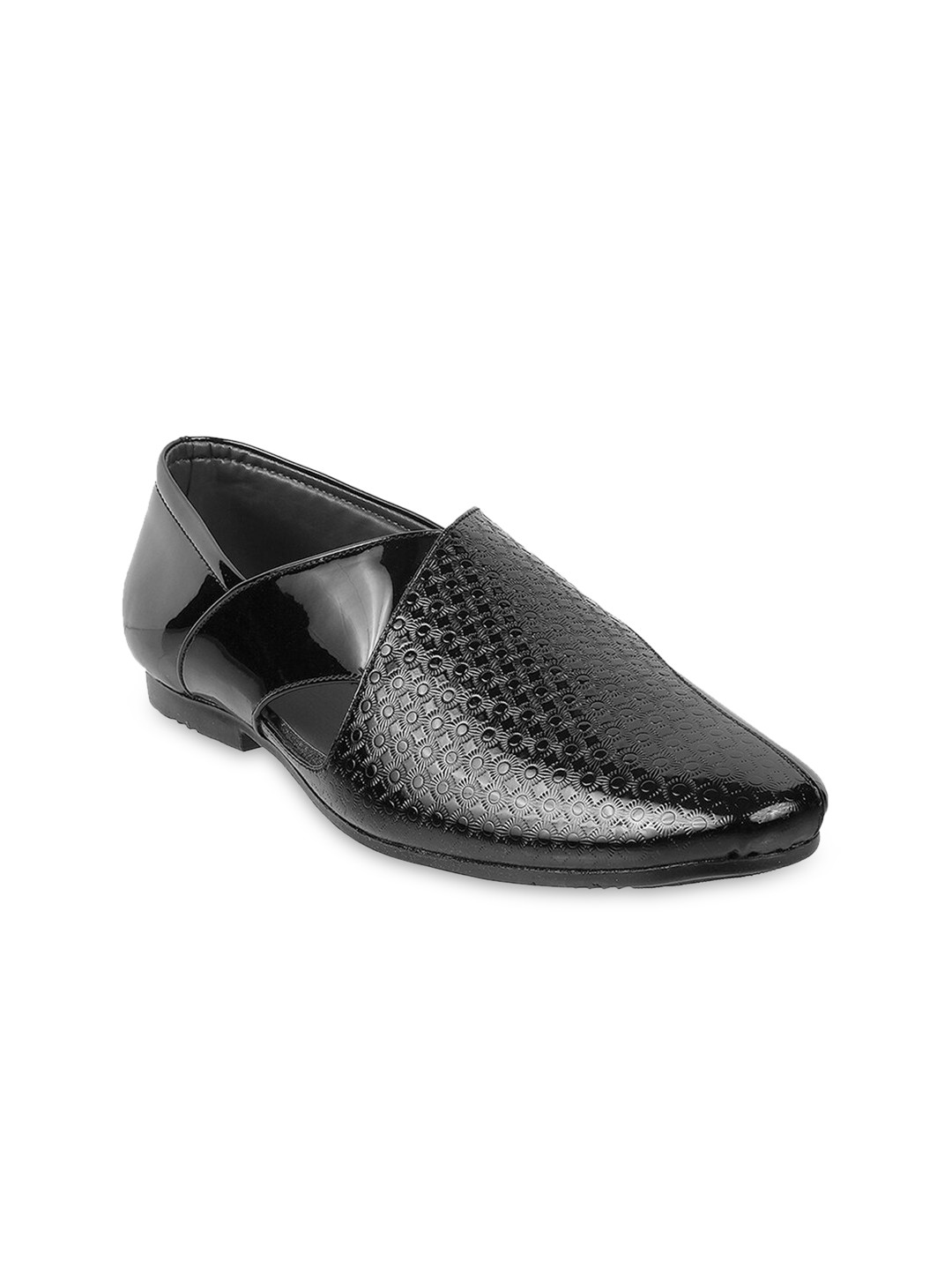 

WALKWAY by Metro Men Slip-On Shoe-Style Sandals, Black
