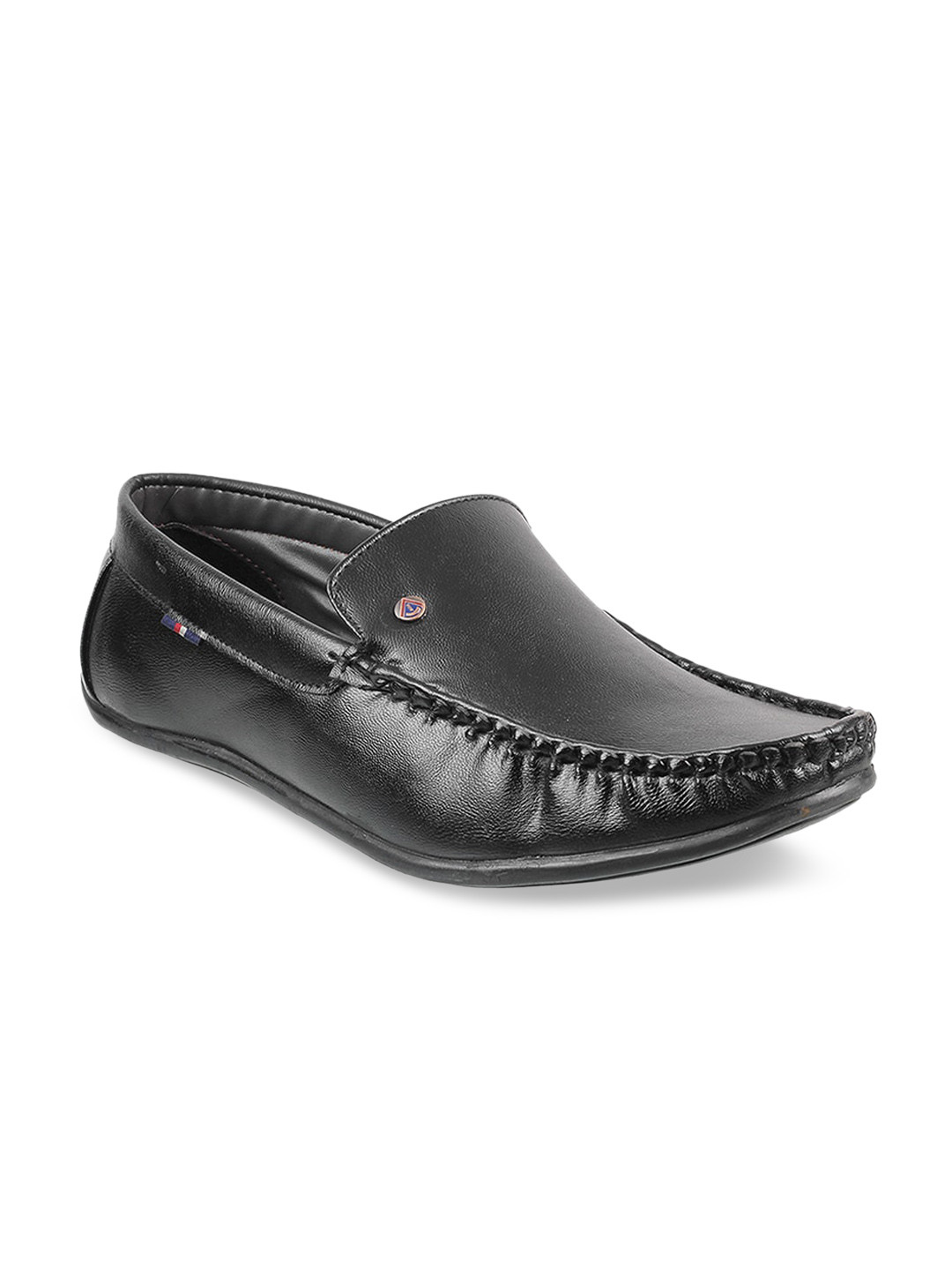 

WALKWAY by Metro Men Textured Loafers, Black