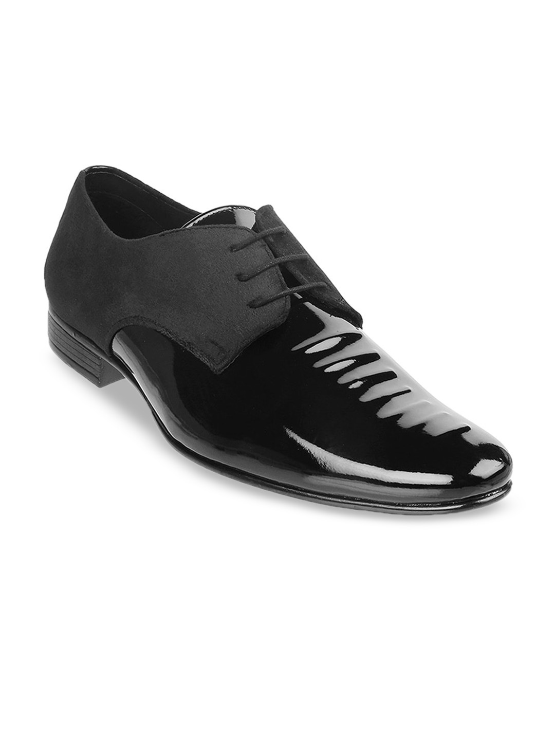 

WALKWAY by Metro Men Textured Formal Derbys, Black