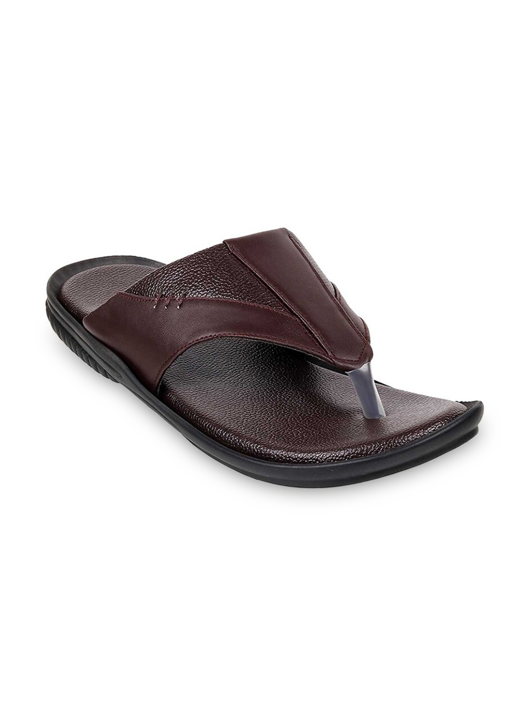 

WALKWAY by Metro Men Textured Slip-On Comfort Sandals, Brown