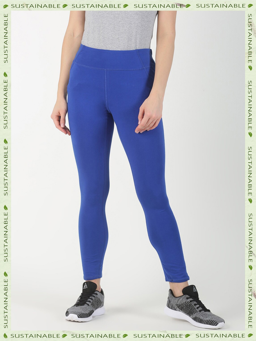 

HERE&NOW Women Sport Tights, Blue