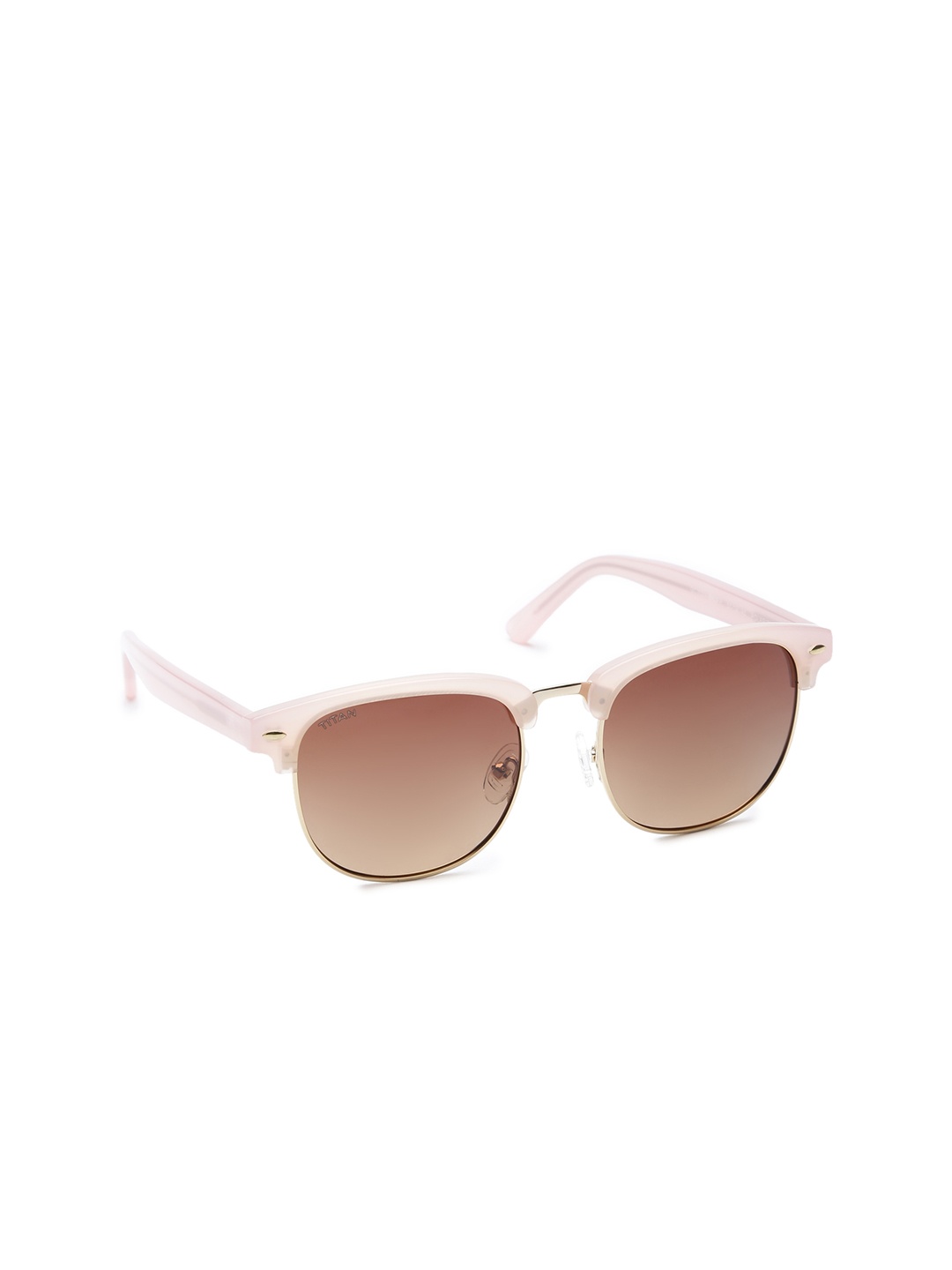 

Titan Women Square Sunglasses GC302BR2FP, Brown