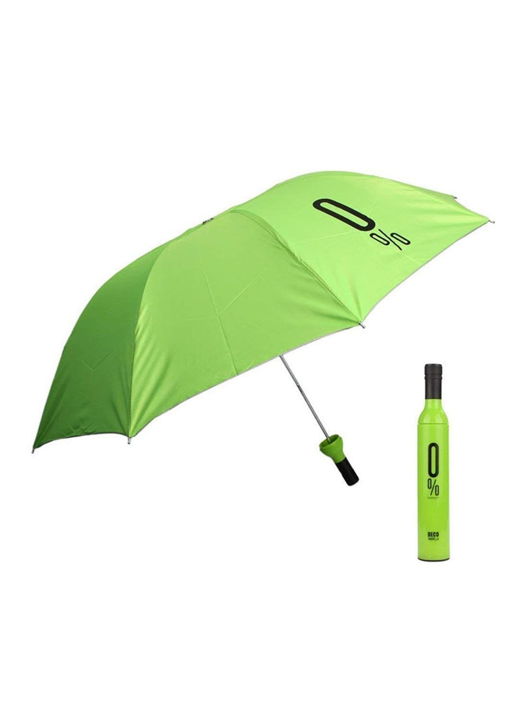 

ZURU BUNCH 3-Fold Manual Umbrella with Cover, Green