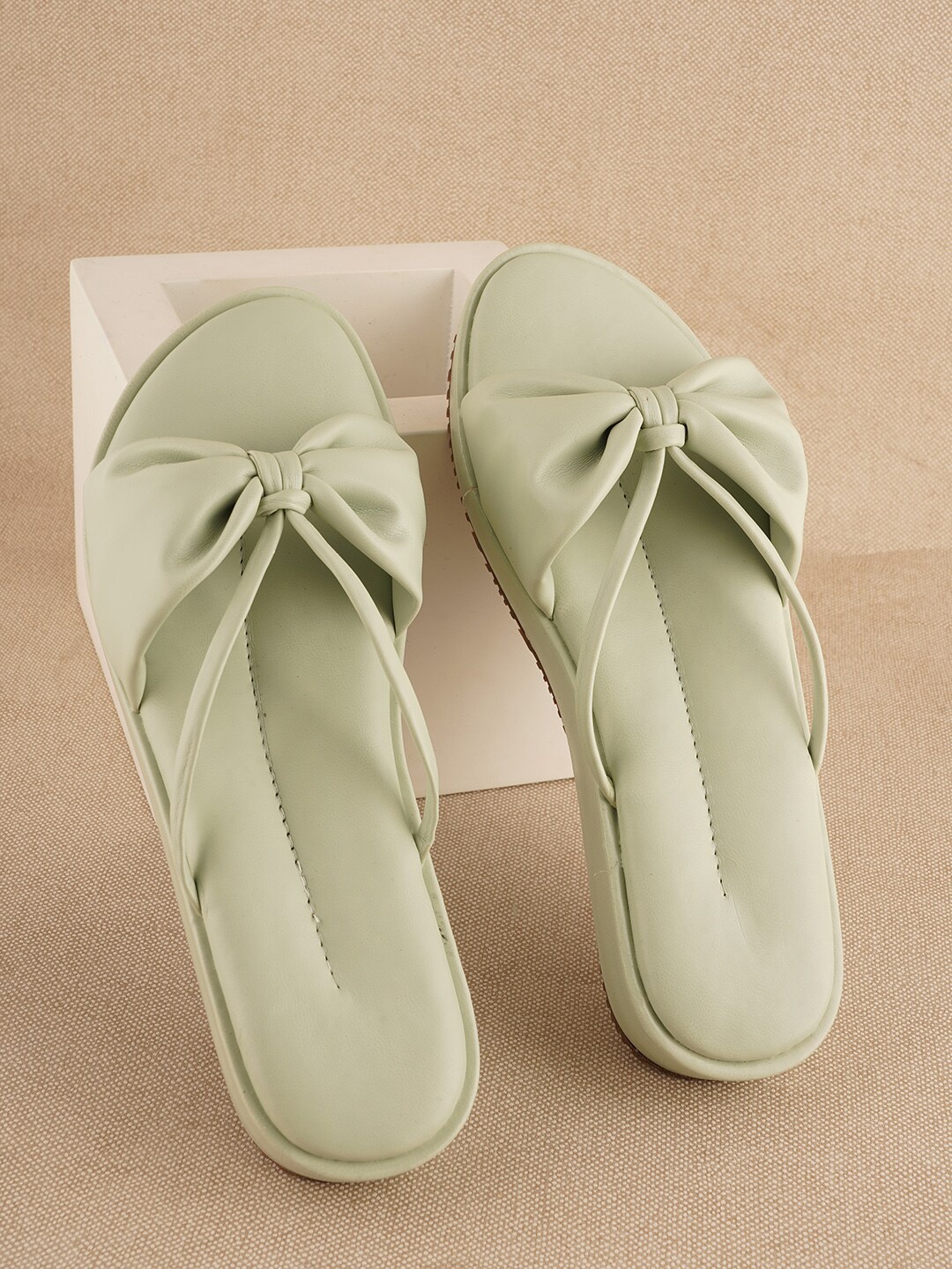

Walkfree Women Open Toe Comfort Heels, Sea green