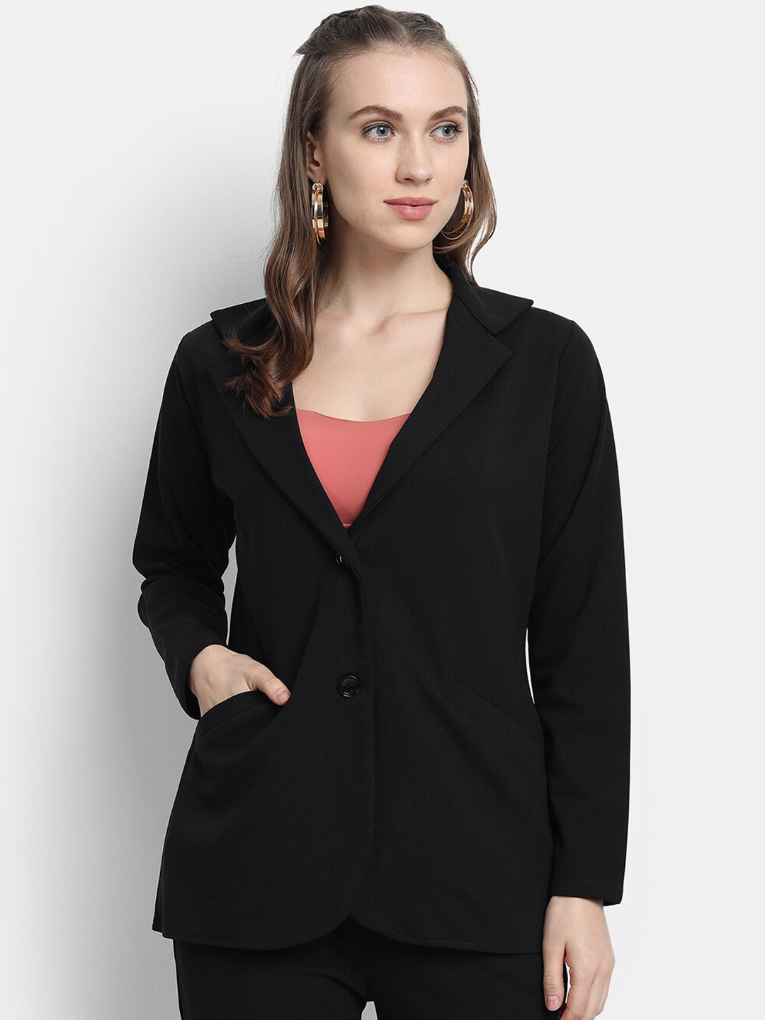 

Golden Kite Single Breasted Blazers, Black