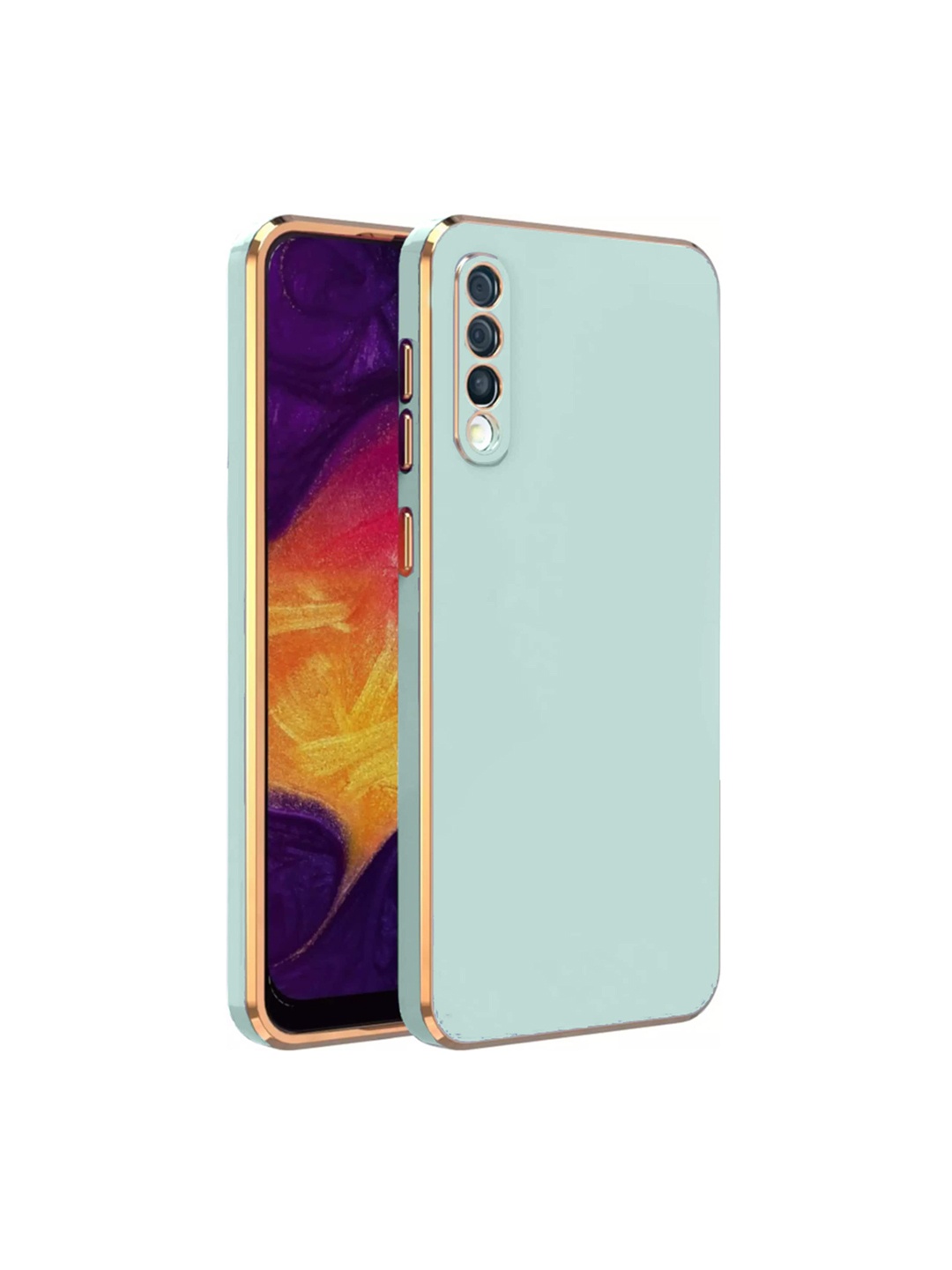 

Karwan Samsung A50 Phone Back Cover, Green
