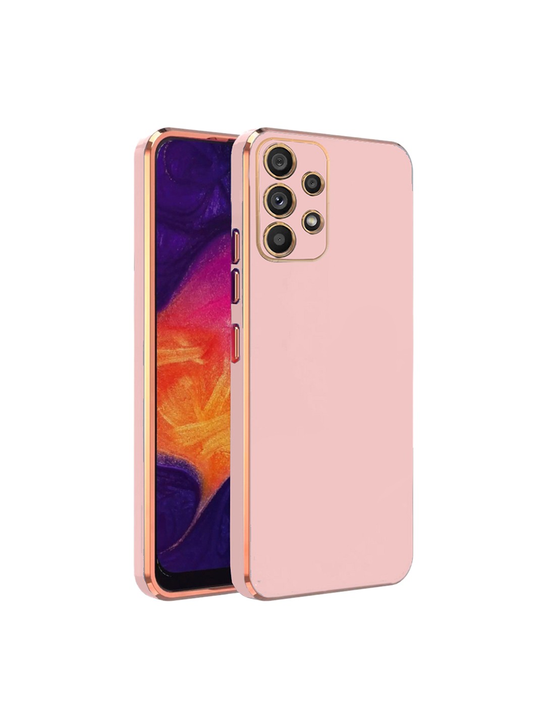 

Karwan Samsung A53 Phone Back Cover, Pink