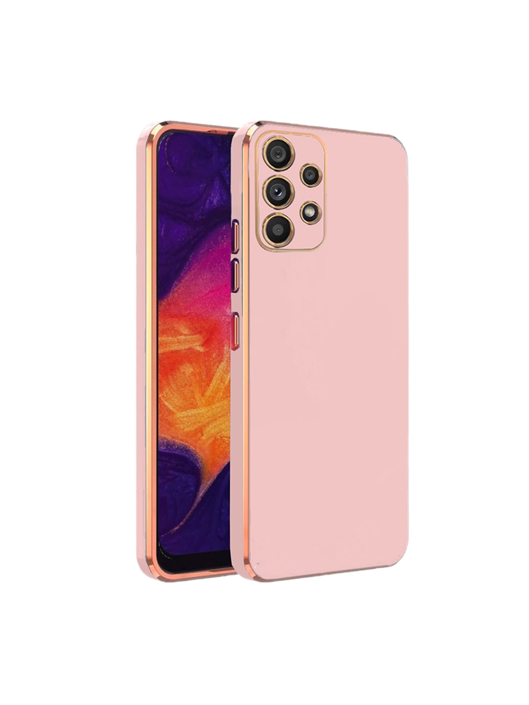 

Karwan Samsung A52 Phone Back Cover, Pink