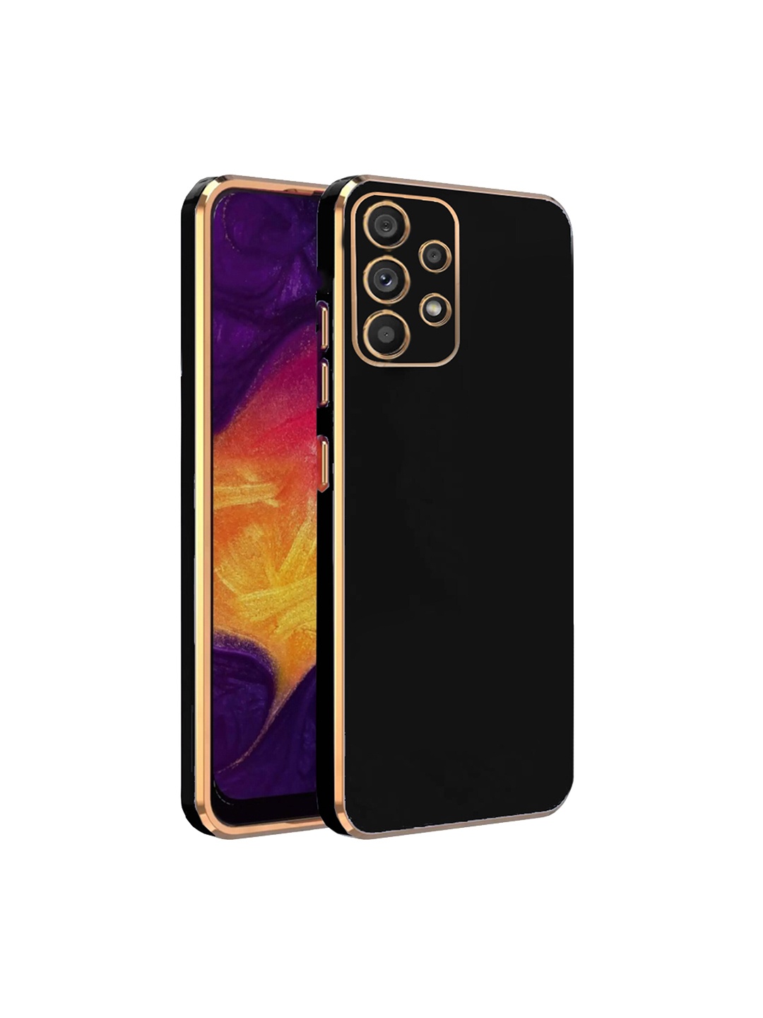 

Karwan Samsung A53 Phone Back Cover, Black