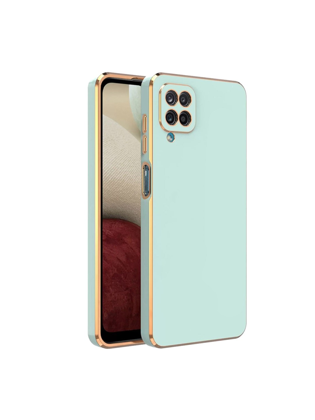 

Karwan Samsung A12 Phone Back Cover, Green