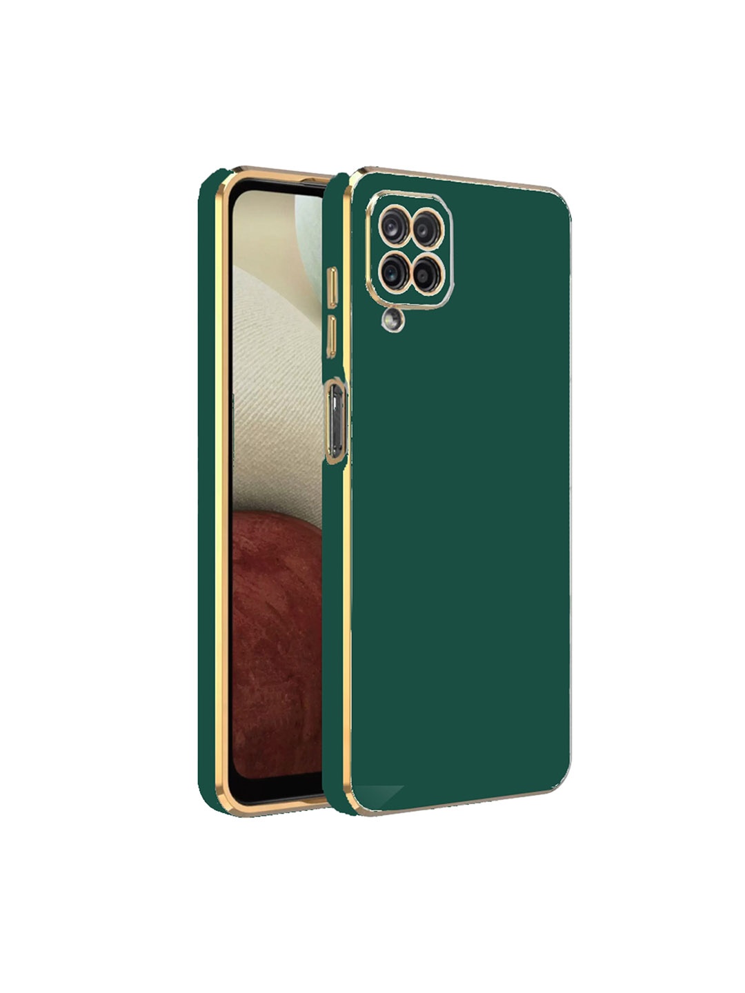 

Karwan Samsung A12 Phone Back Cover, Green